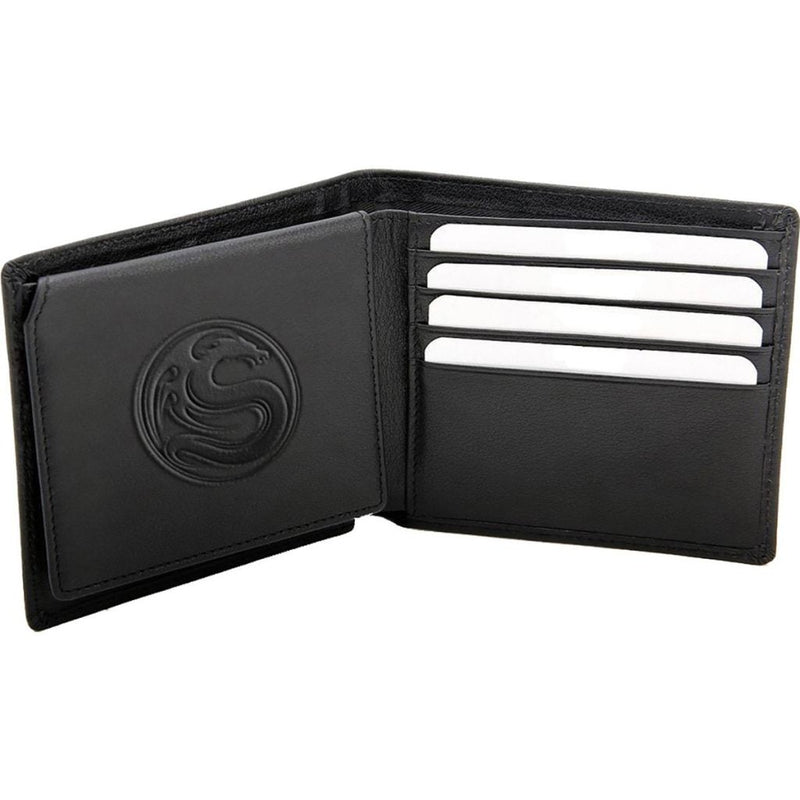 Spiral Bat Curse - Bifold Wallet With Rfid Blocking And Gift Box