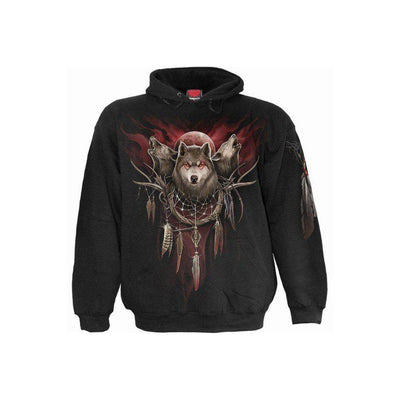 Spiral Cry of The Wolf - Hoody Black