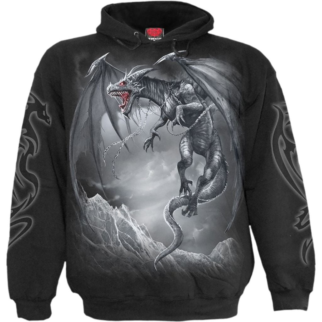 Spiral Dragon'S Cry - Hoody Black