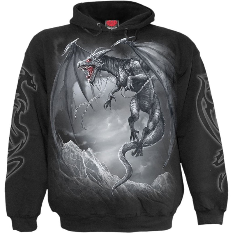 Spiral Dragon'S Cry - Hoody Black