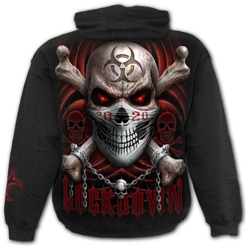 Spiral Lockdown - Hoody Black