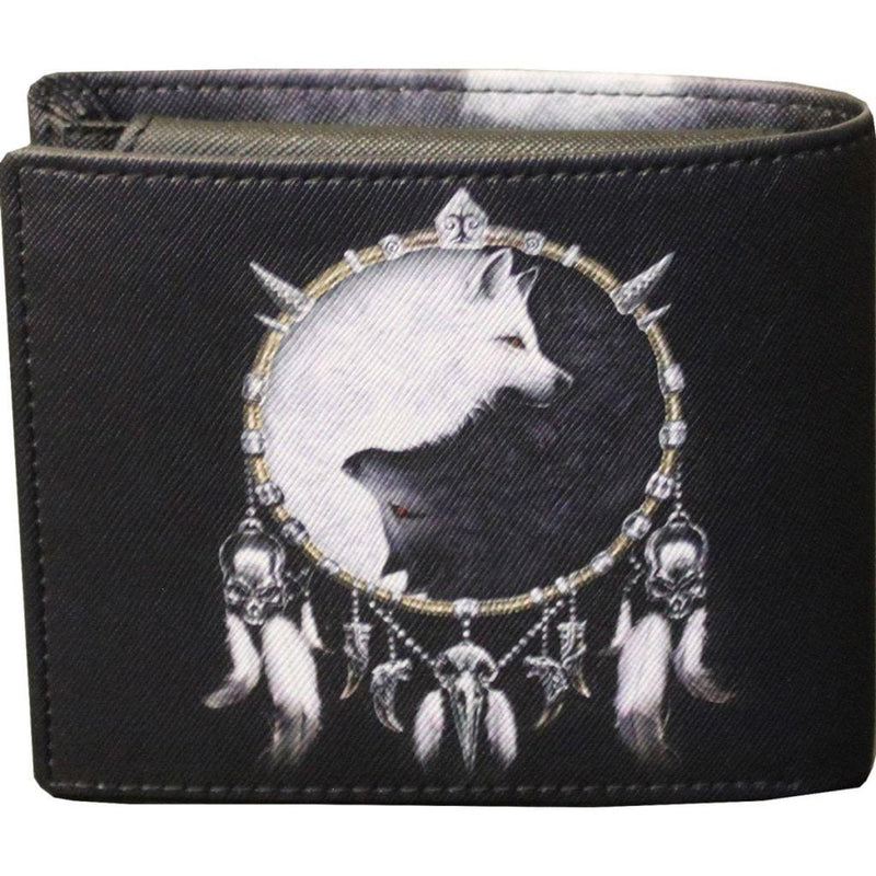 Spiral Wolf Chi - Bifold Wallet With Rfid Blocking And Gift Box