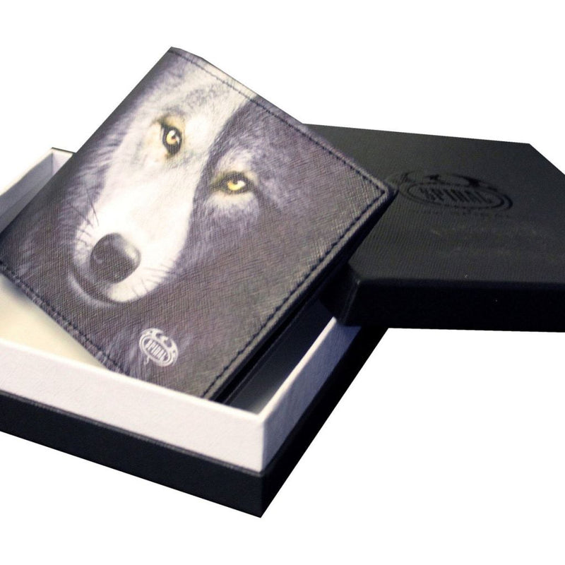 Spiral Wolf Chi - Bifold Wallet With Rfid Blocking And Gift Box